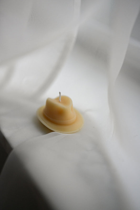 Cowboy Hat Candle: Natural Soy Wax